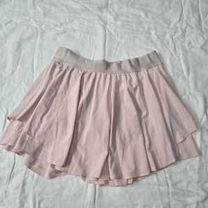 Lululemon Meadowsweet Pink Court Rival High Rise Skirt